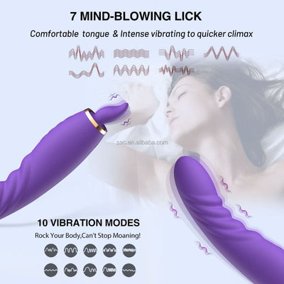 Fabio – Stimulateur clitoridien 3 en 1 – L'Intimité du Marquis by Lady Mary