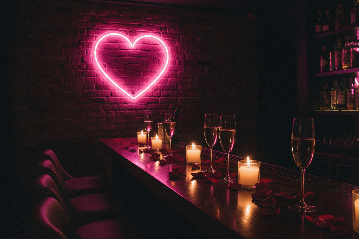 Club Sauna Libertins – Bar néon