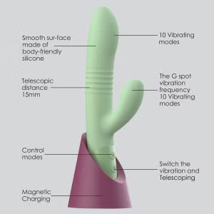 Vibromasseur Bloom Rabbit KINKY SECRET – vue de côté