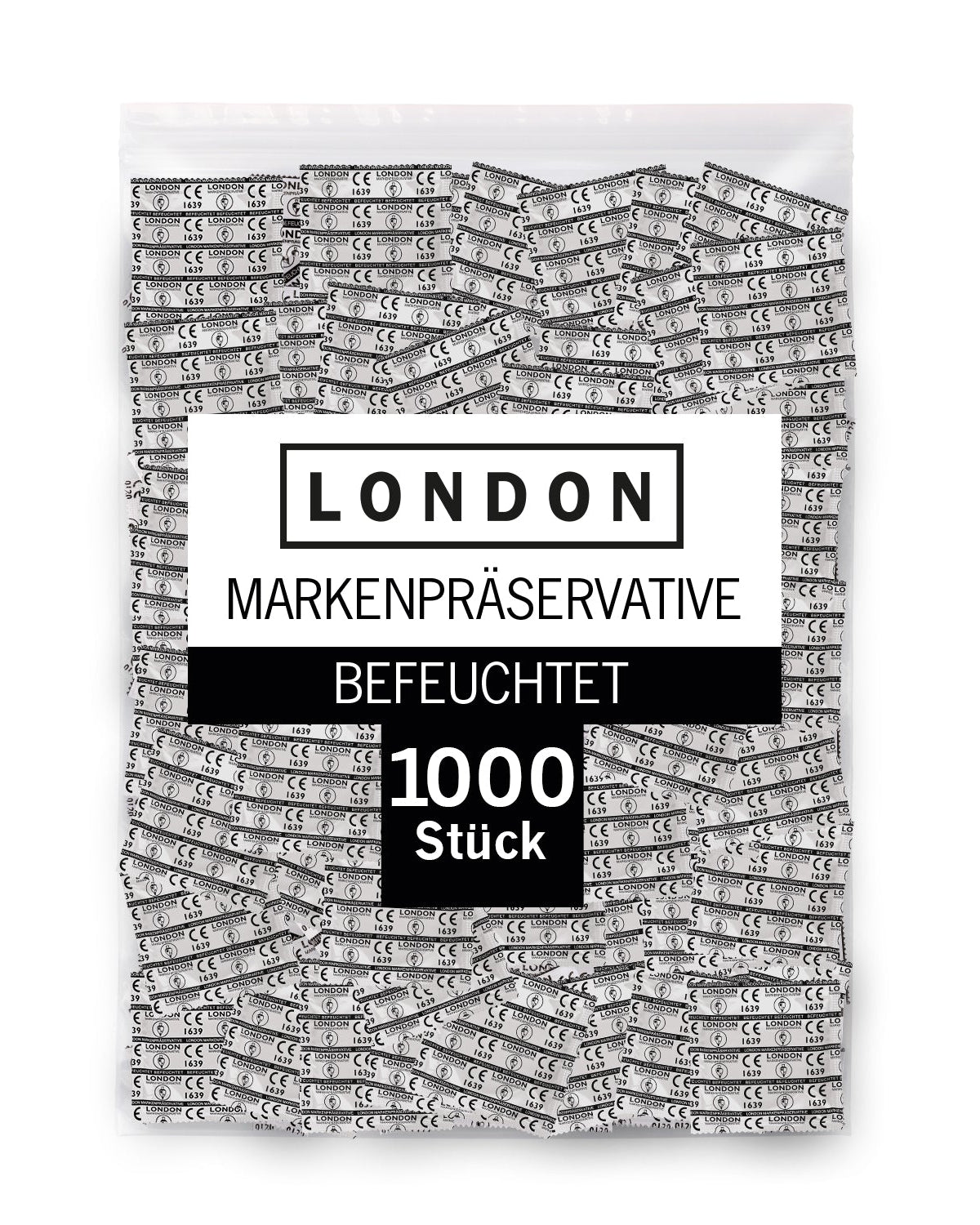 Préservatifs Durex London Q600 lubrifiés – boîte 1000 pièces