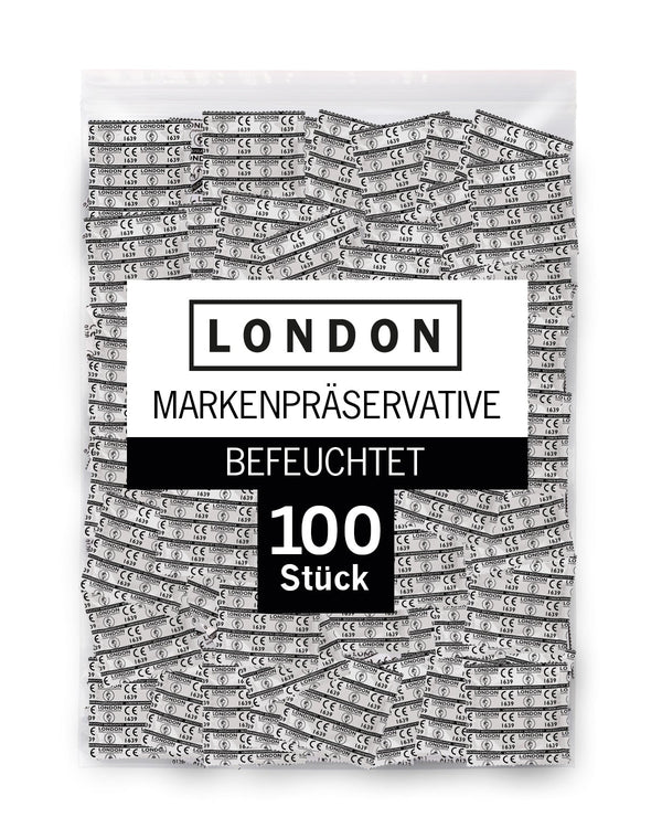 Préservatifs Durex London Q600 – vue détail packaging 100