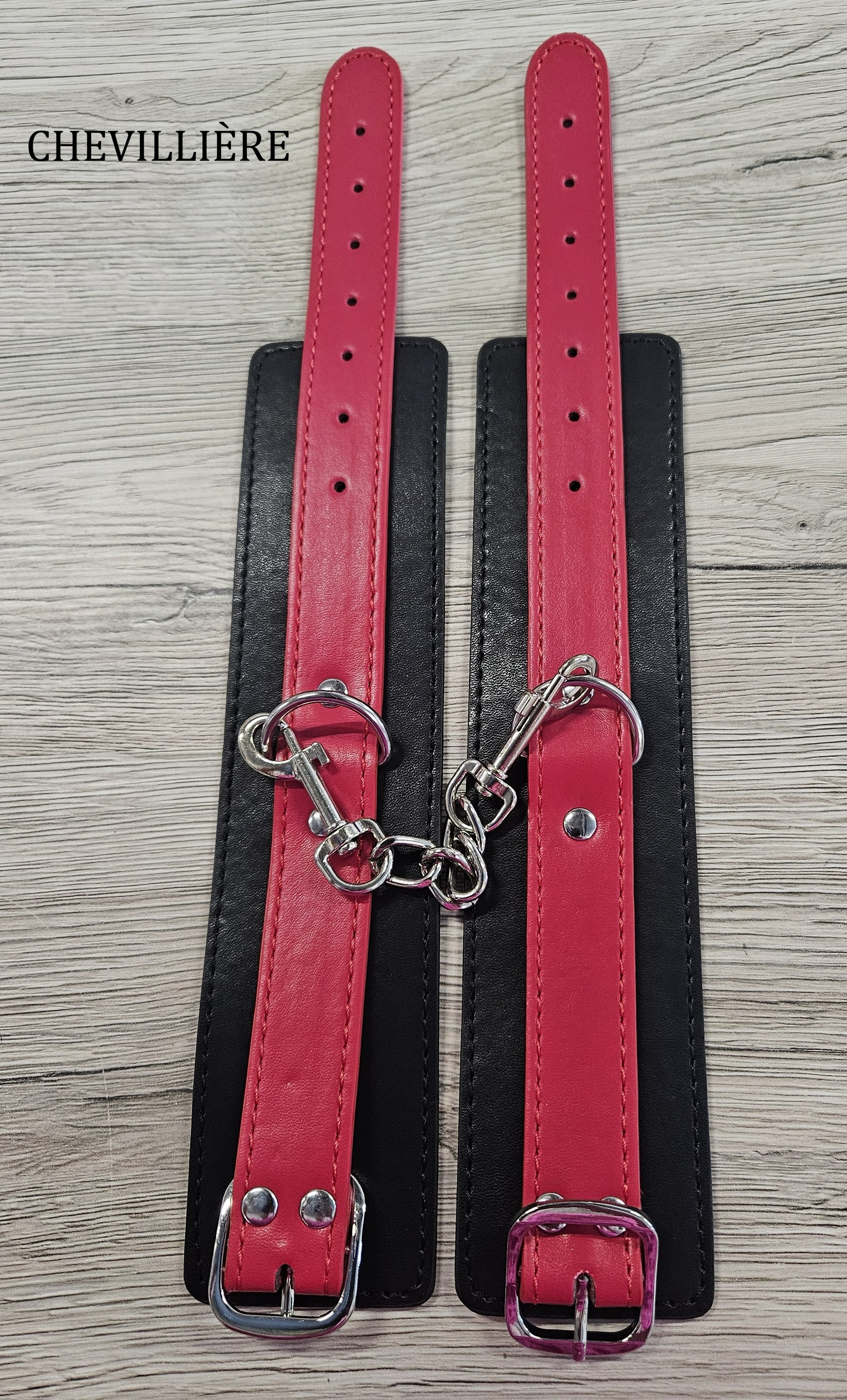 Le Marquis by Lady Mary — Collier avec laisse, menottes poignets et chevilles