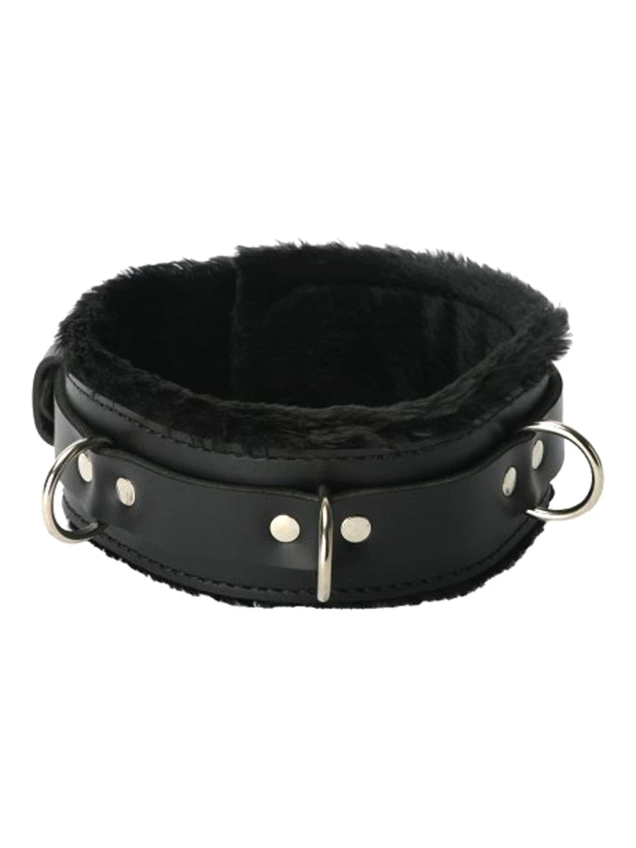 collier vue face - trois boucles