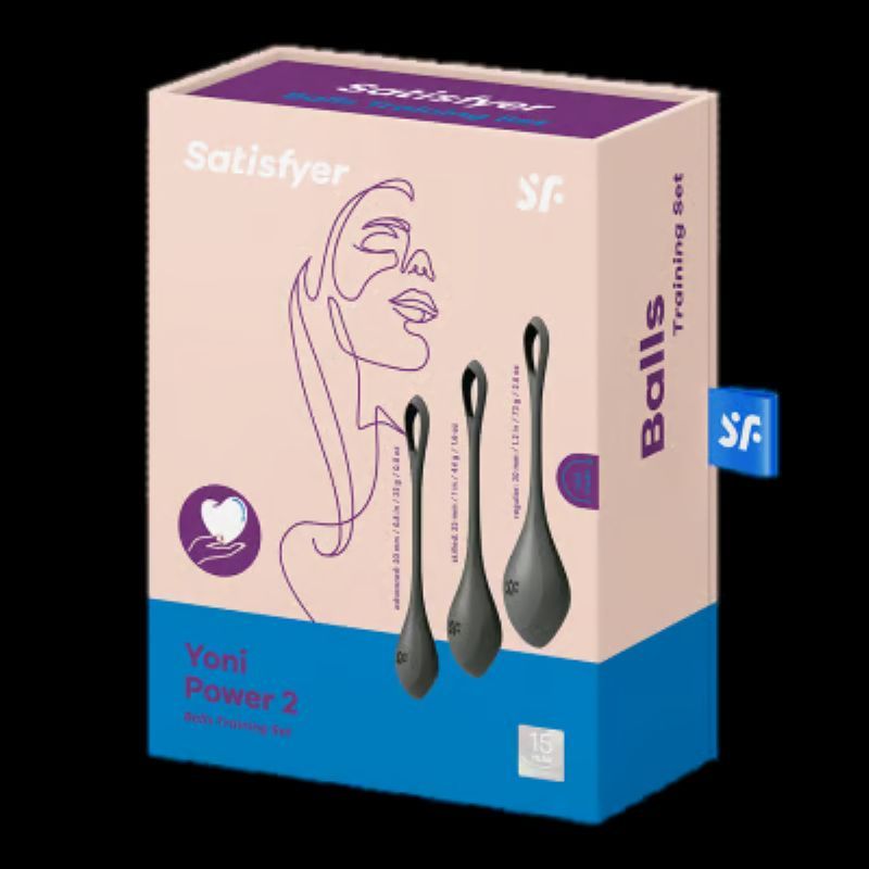 Kit Satisfyer Yoni Power 2 – 3 boules de Geisha – vue packaging