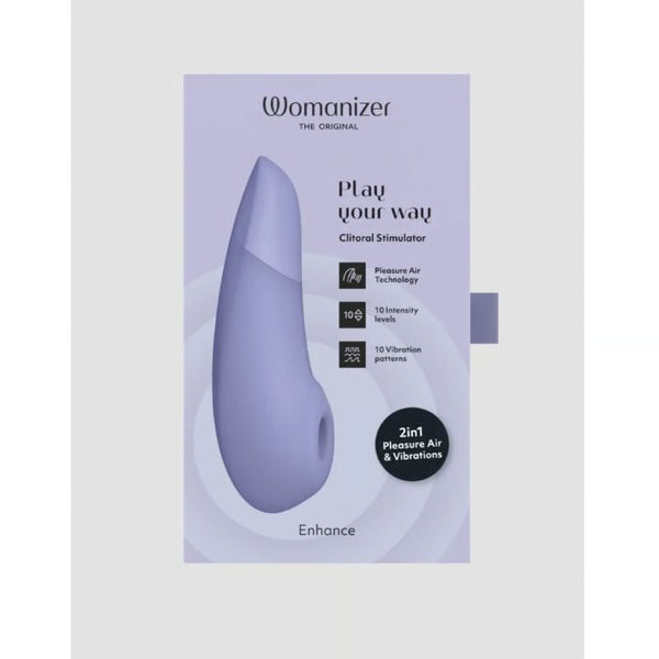 Womanizer Enhance lila – stimulateur clitoridien Pleasure Air et vibrations