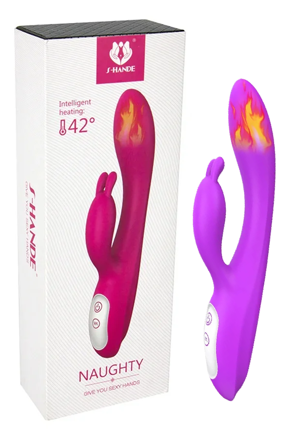 Naughty Chauffant – Vibromasseur double stimulation chauffant – L'Intimité du Marquis by Lady Mary