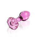 Plug en verre rosé petit – vue produit