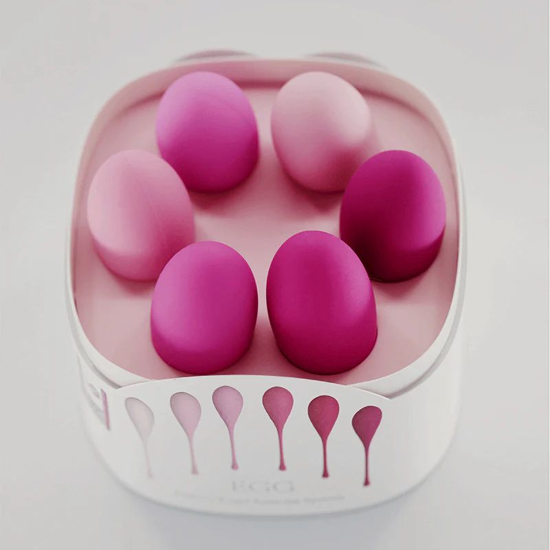 Kit 6 boules Deluxe Soft – vue de dessus
