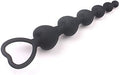 Chapelet anal en silicone