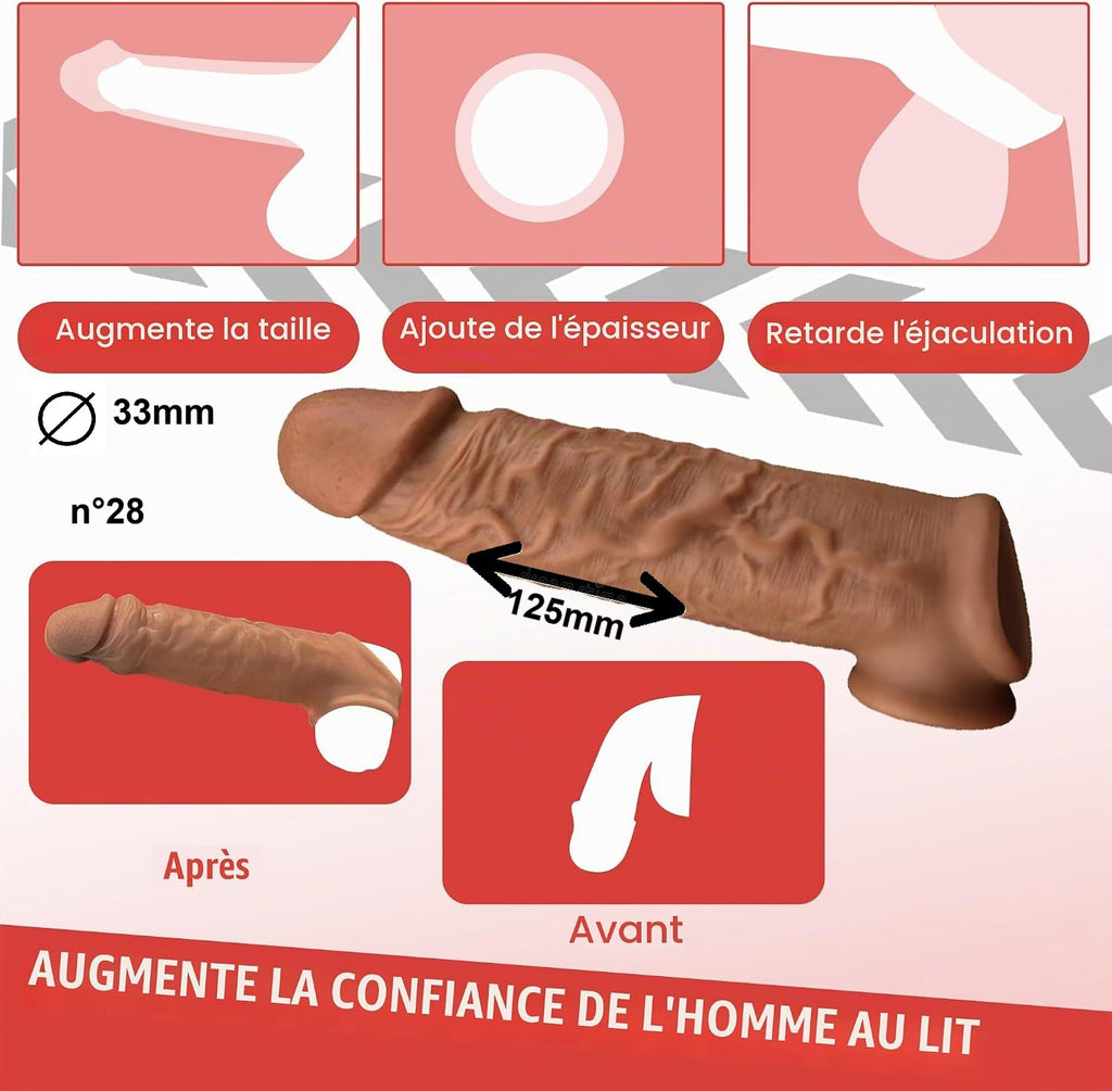 Yunman – Manchon pénien d'extension – L'Intimité du Marquis by Lady Mary