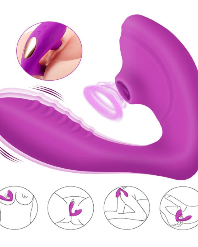 Stimulateur 2 en 1 Mary sucking – vue de côté