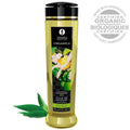 Huile de massage Shunga délectable thé vert 240ml – vue produit