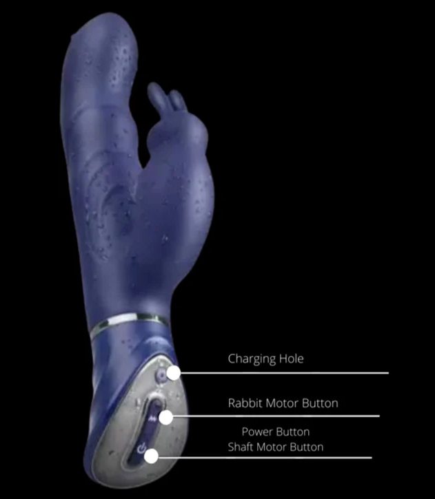 Midnight Rabbit – Vibromasseur point G et clitoris – L'Intimité du Marquis by Lady Mary