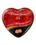 Bougie de massage cœur gourmand caramel
