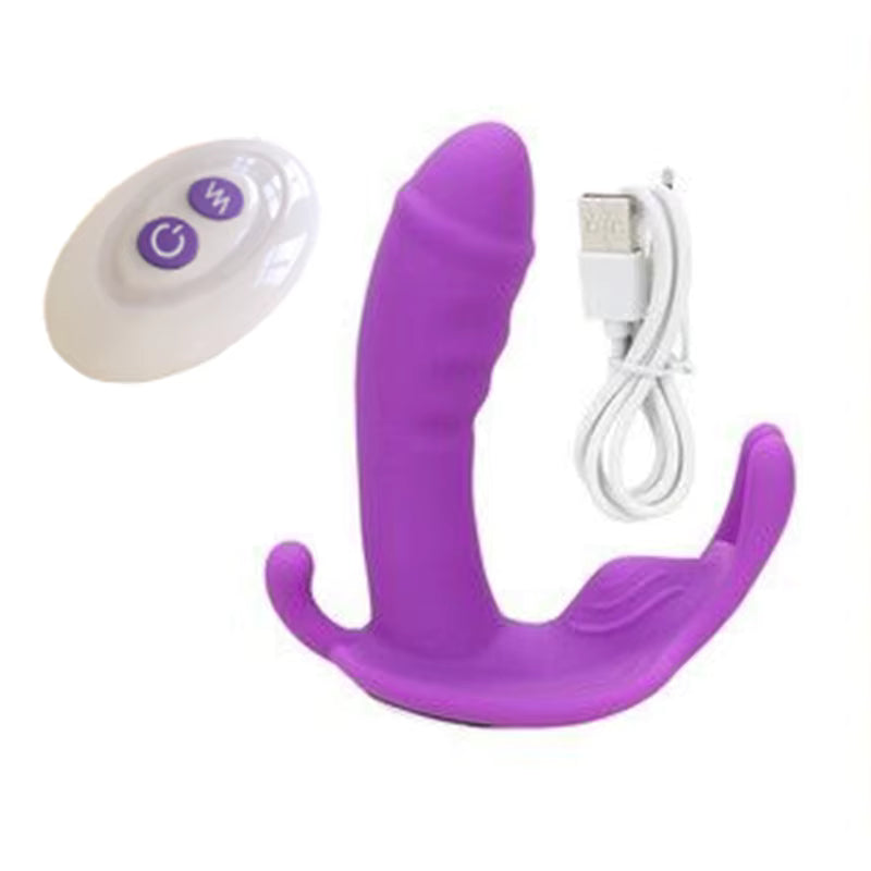 "Butterfly" portable vibrator