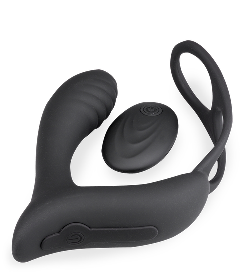 Massage II – Stimulateur de prostate double cockring télécommandé – L'Intimité du Marquis by Lady Mary