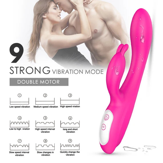 Naughty Chauffant – Vibromasseur double stimulation chauffant – L'Intimité du Marquis by Lady Mary