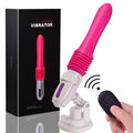 Vibrateur télescopique rose, silicone médical, L'Intimité du Marquis