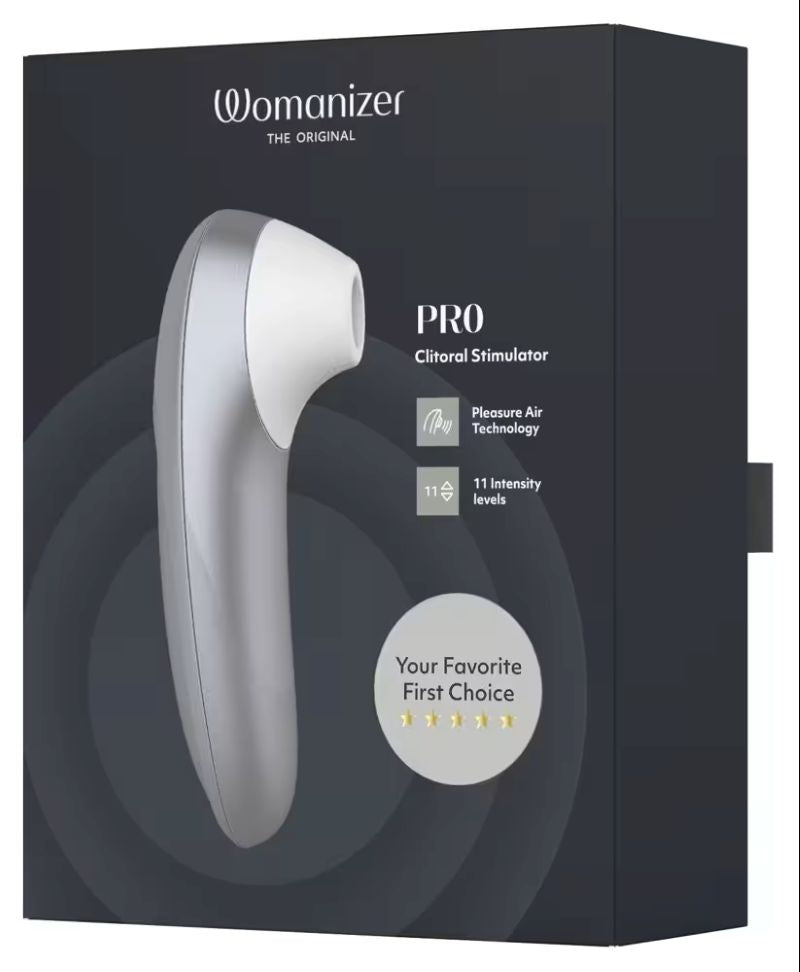 Womanizer Pro – stimulateur étanche et rechargeable, vue détail – Lady Mary