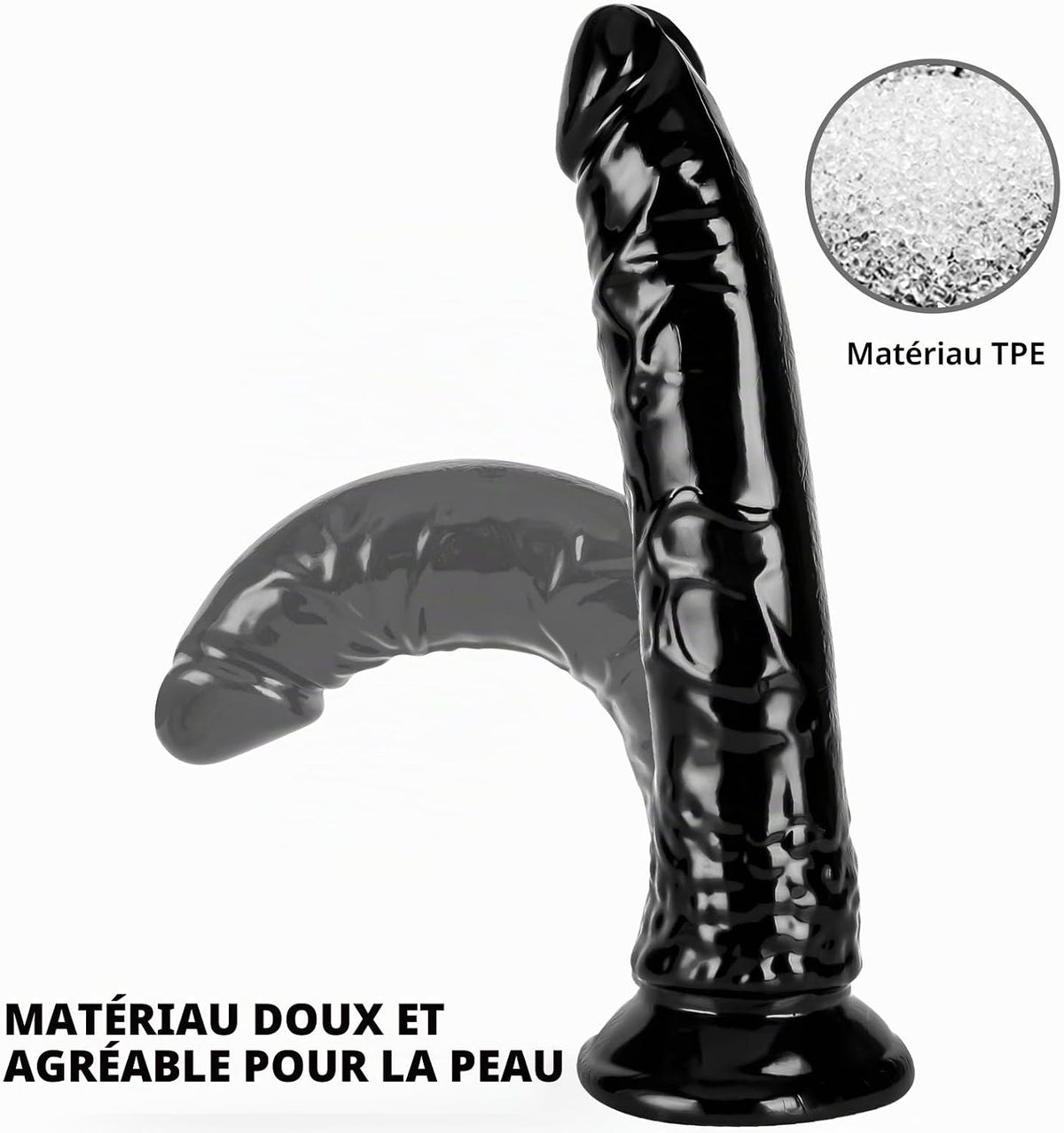 Dildo Jelly – Dildo réaliste 20 cm – L'Intimité du Marquis by Lady Mary
