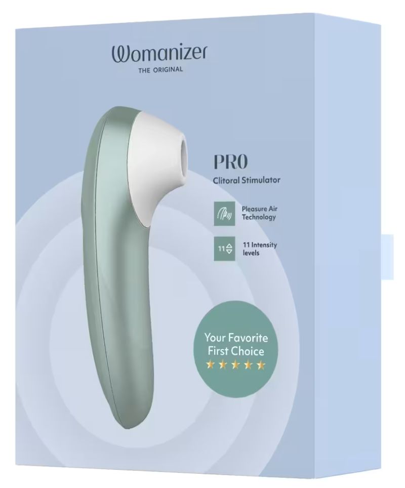 Womanizer Pro – design ergonomique et silencieux, vue de dos – Lady Mary