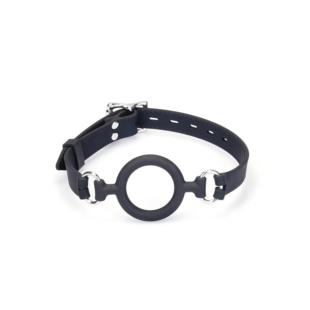 Le Marquis by Lady Mary — Bâillon bouche ouverte anneau silicone verrouillable