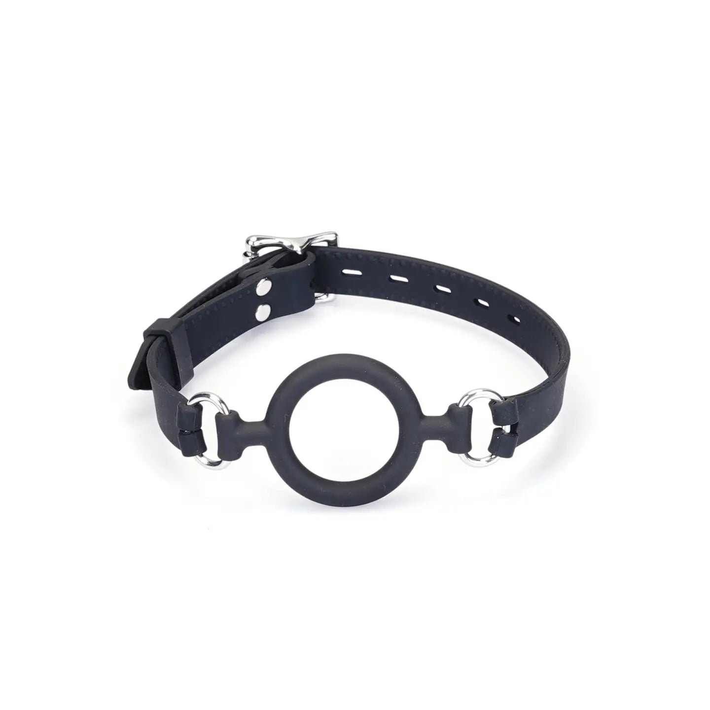 Le Marquis by Lady Mary — Bâillon bouche ouverte anneau silicone verrouillable