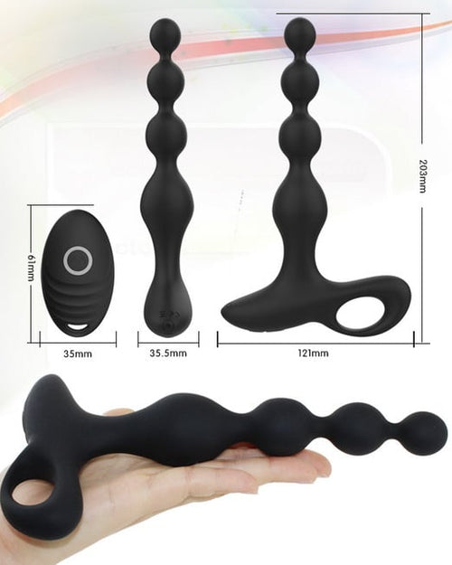 Stimulateur anal Abbot - forme effilée ergonomique en silicone - vue produit