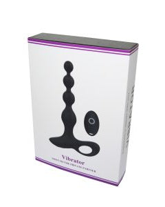 Stimulateur anal Abbot avec télécommande - silicone premium - vue packaging
