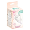 Coupe menstruelle Yoba Nature taille L blanc – vue produit