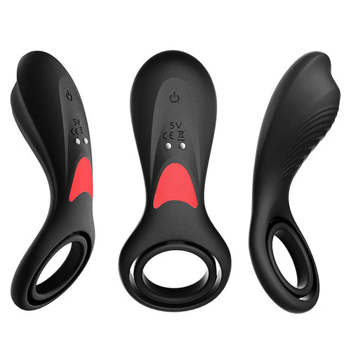 Anneau pénien double vibrant – vue produit