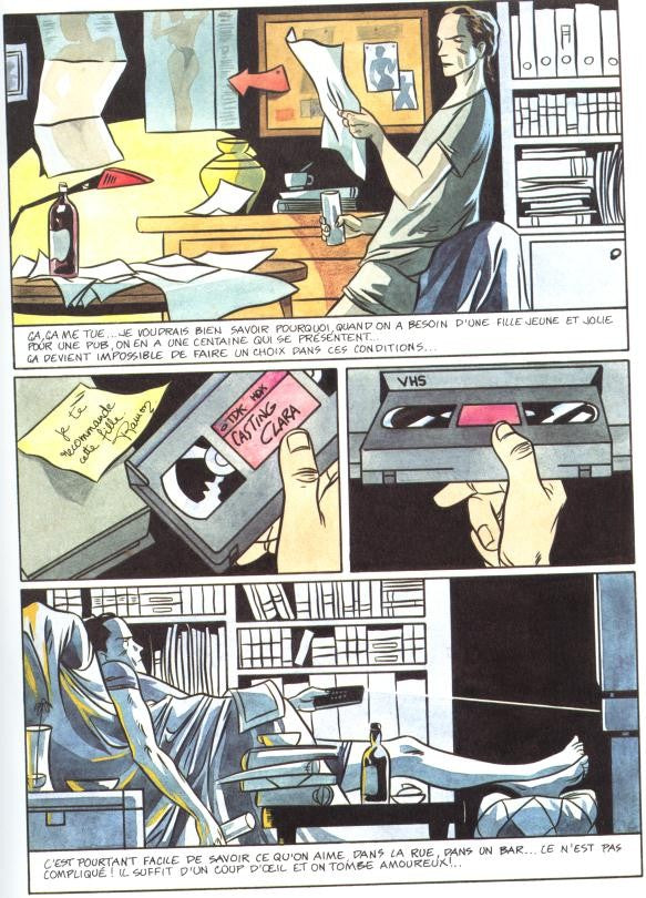 Selen présente Tome 17 Corps à corps – extrait intérieur – BD érotique d'occasion