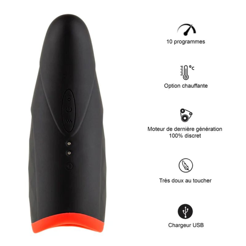 Masturbateur automatique Torride – design réaliste avec chauffage – Lady Mary programme
