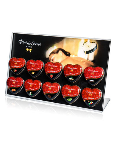 Bougie de massage cœur gourmand – vue produit