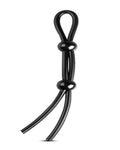 Anneau pénien double réglable noir – vue produit