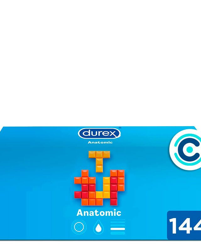 Préservatifs Durex Anatomic 56mm – boîte 144 pièces