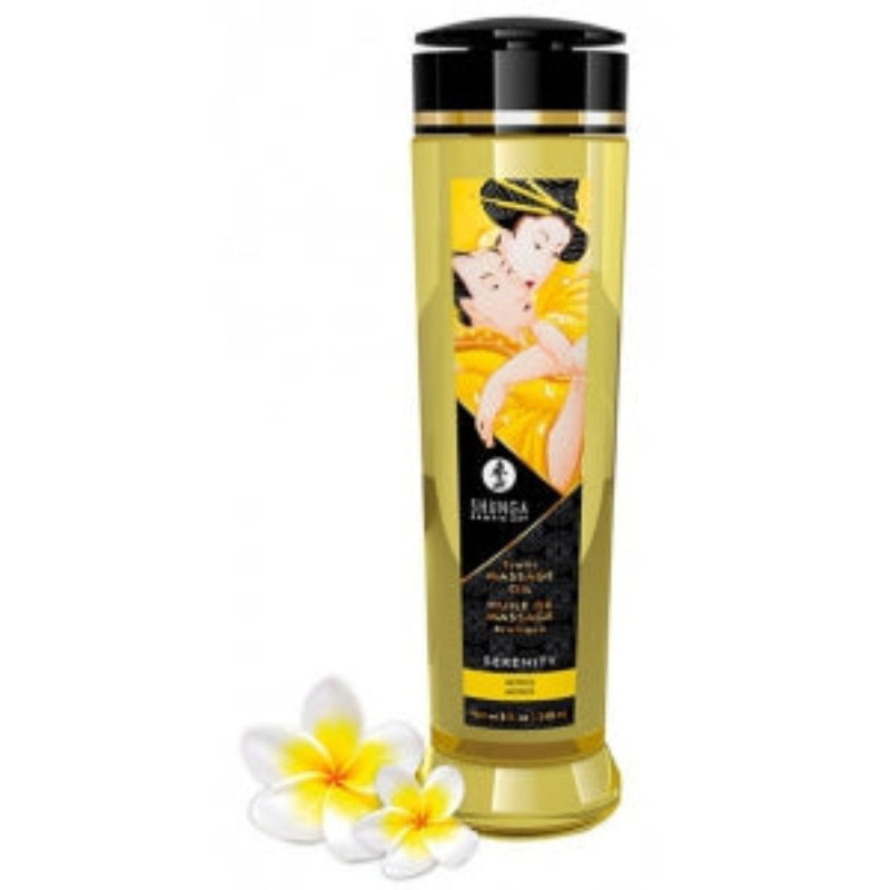Huile de massage Shunga Serenity monoï 240ml