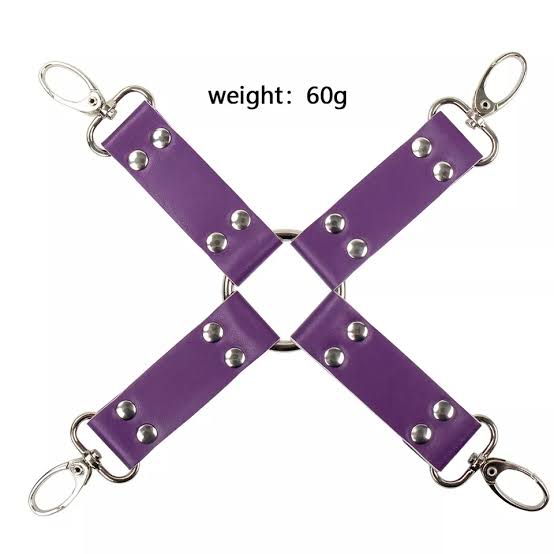 Le Marquis by Lady Mary — Croix d'entrave simili violet