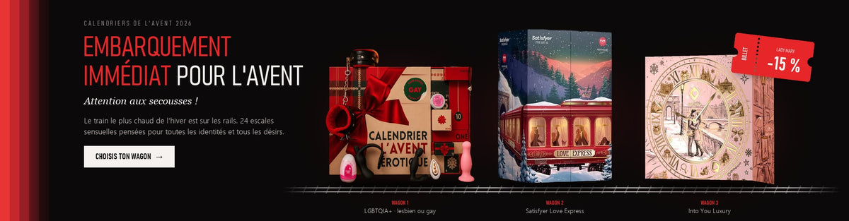 Calendriers de l'Avent 2026 – Embarquement immédiat pour l'Avent, 15 % de remise chez Lady Mary