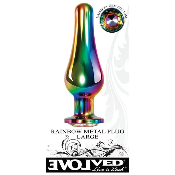 Plug Bijou "Rainbow" Arc-en-Ciel
