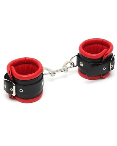 Le Marquis by Lady Mary Chevillières cuir noir et rouge