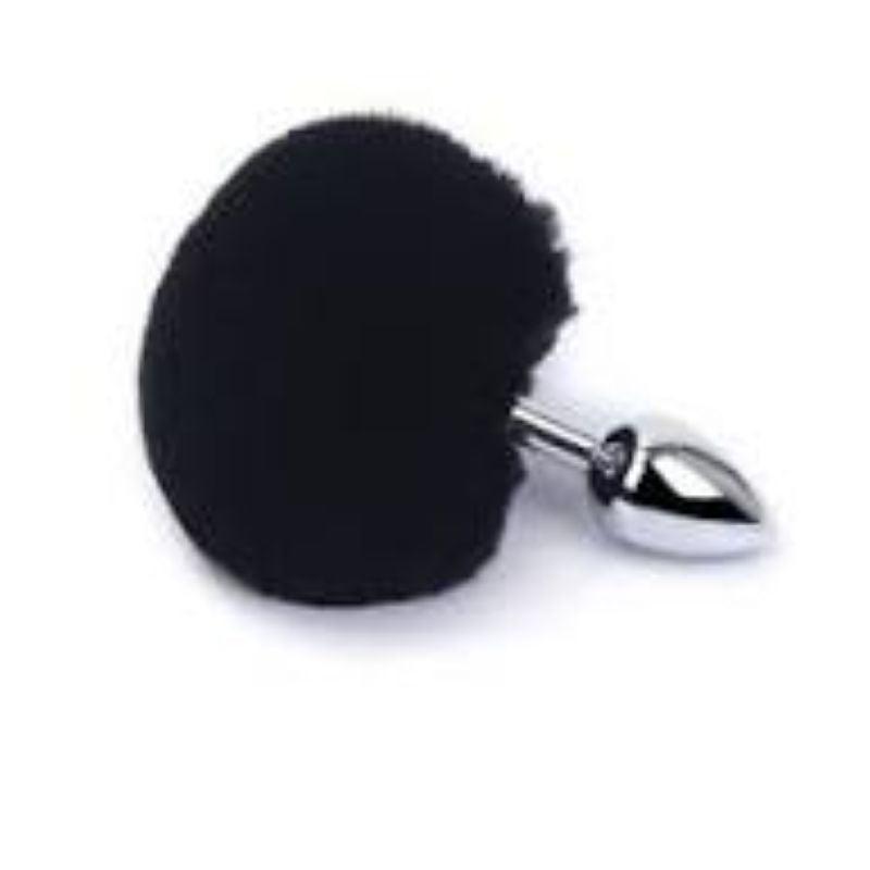 Plug anal Pompon noir – vue produit