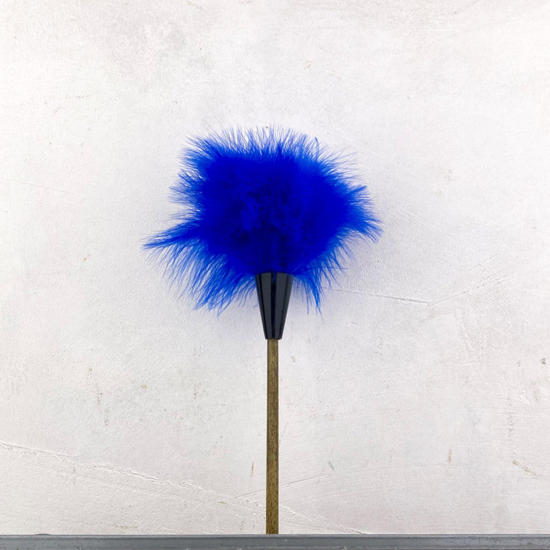 Le Marquis — Plumeau bleu — détail
