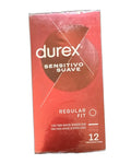 Préservatifs fins Sensitivo Suave – Durex, boîte de 12