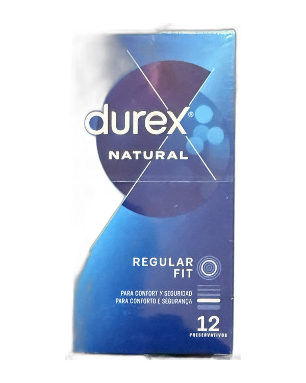 Préservatifs Natural – Durex, boîte de 12