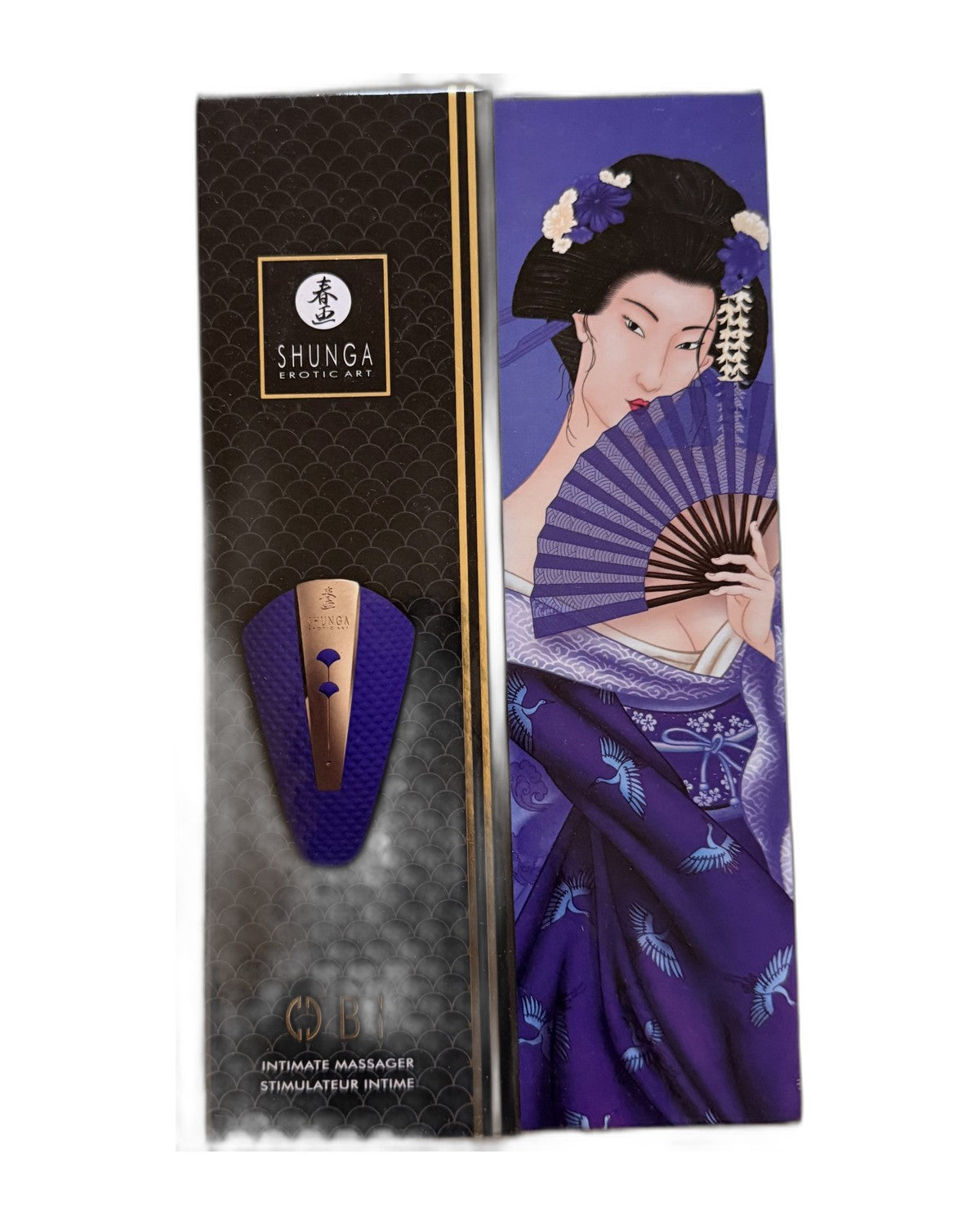 Stimulateur intime Obi violet – Shunga, vue 2