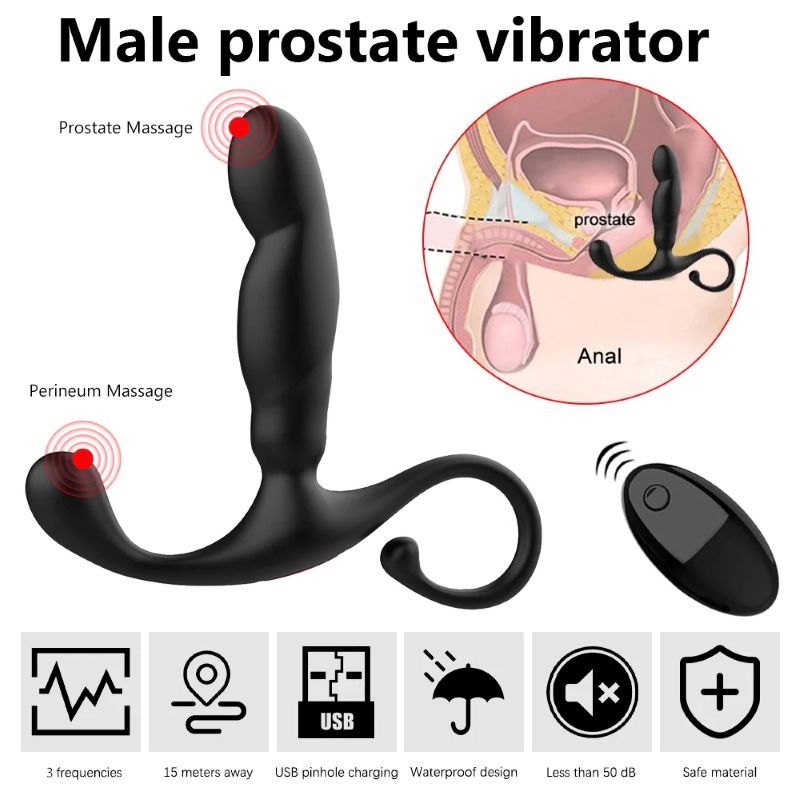 Stimulateur prostatique Le Male avec télécommande – vue packaging