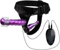 Dildo vibrant avec harnais double gode silicone amovible — Le Marquis by Lady Mary